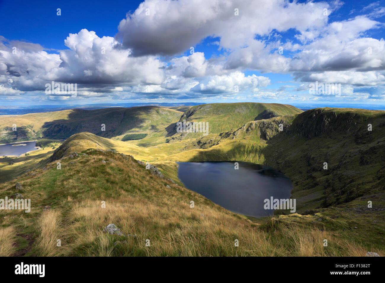Sommer-Blick über Blea Wasser, Nationalpark Lake District, Cumbria, England, UK Stockfoto