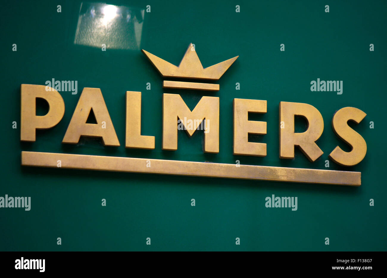 Markennamen: "Palmers", Frankfurt am Main. Stockfoto