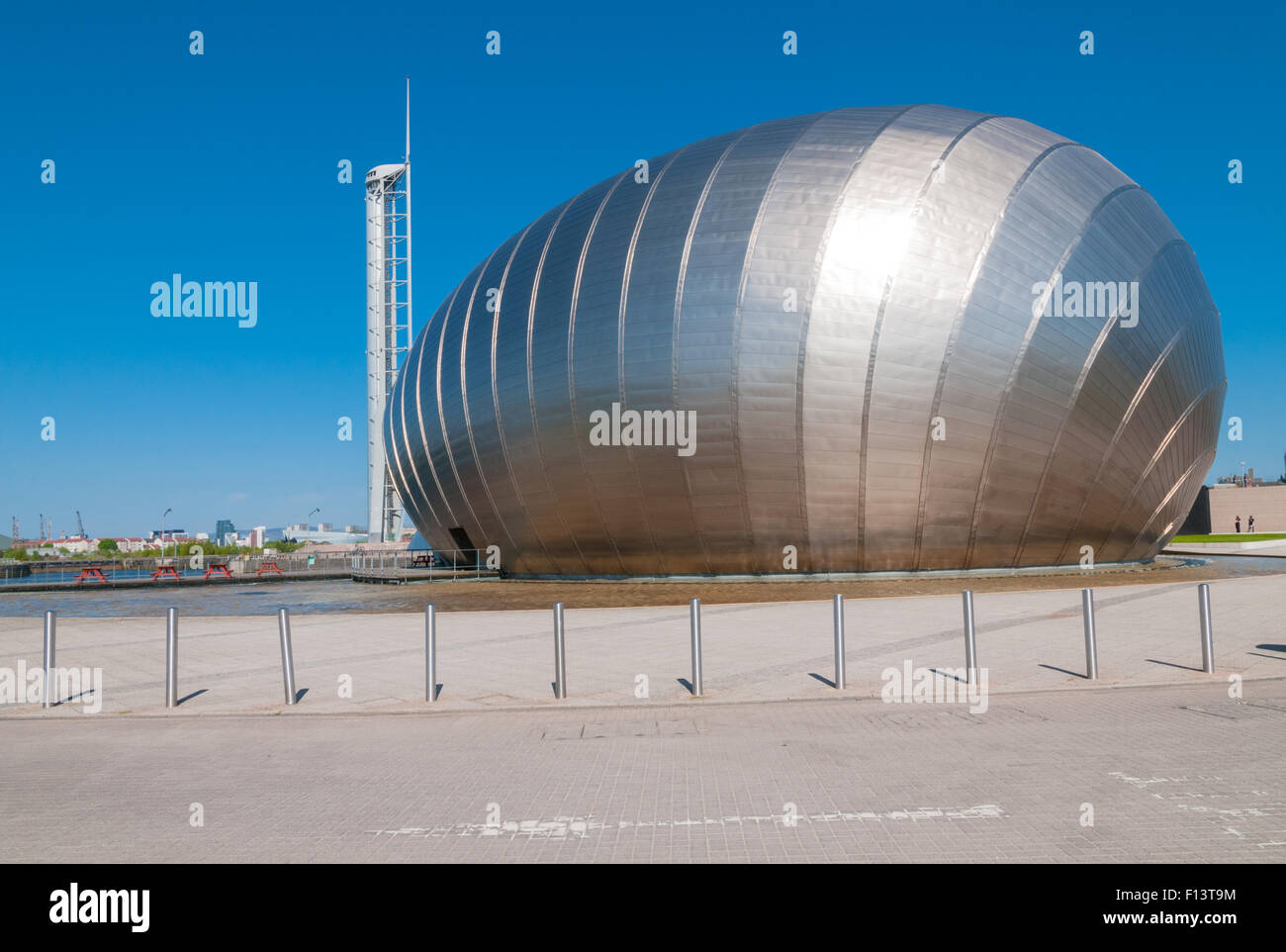 Glasgow Science Centre Pacific Quay Govan Glasgow Schottland Stockfoto