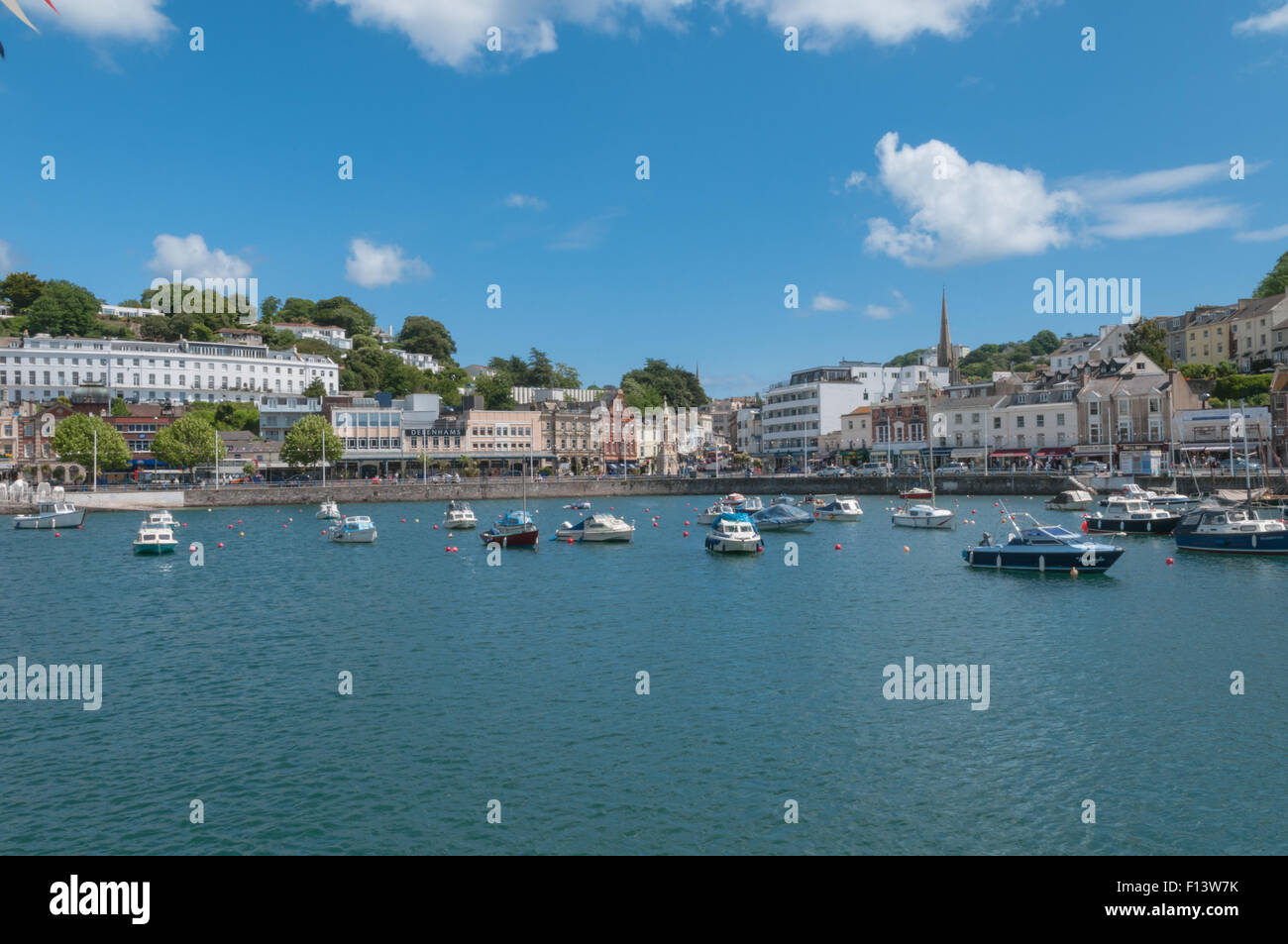 Innenhafen Torquay Devon England Stockfoto