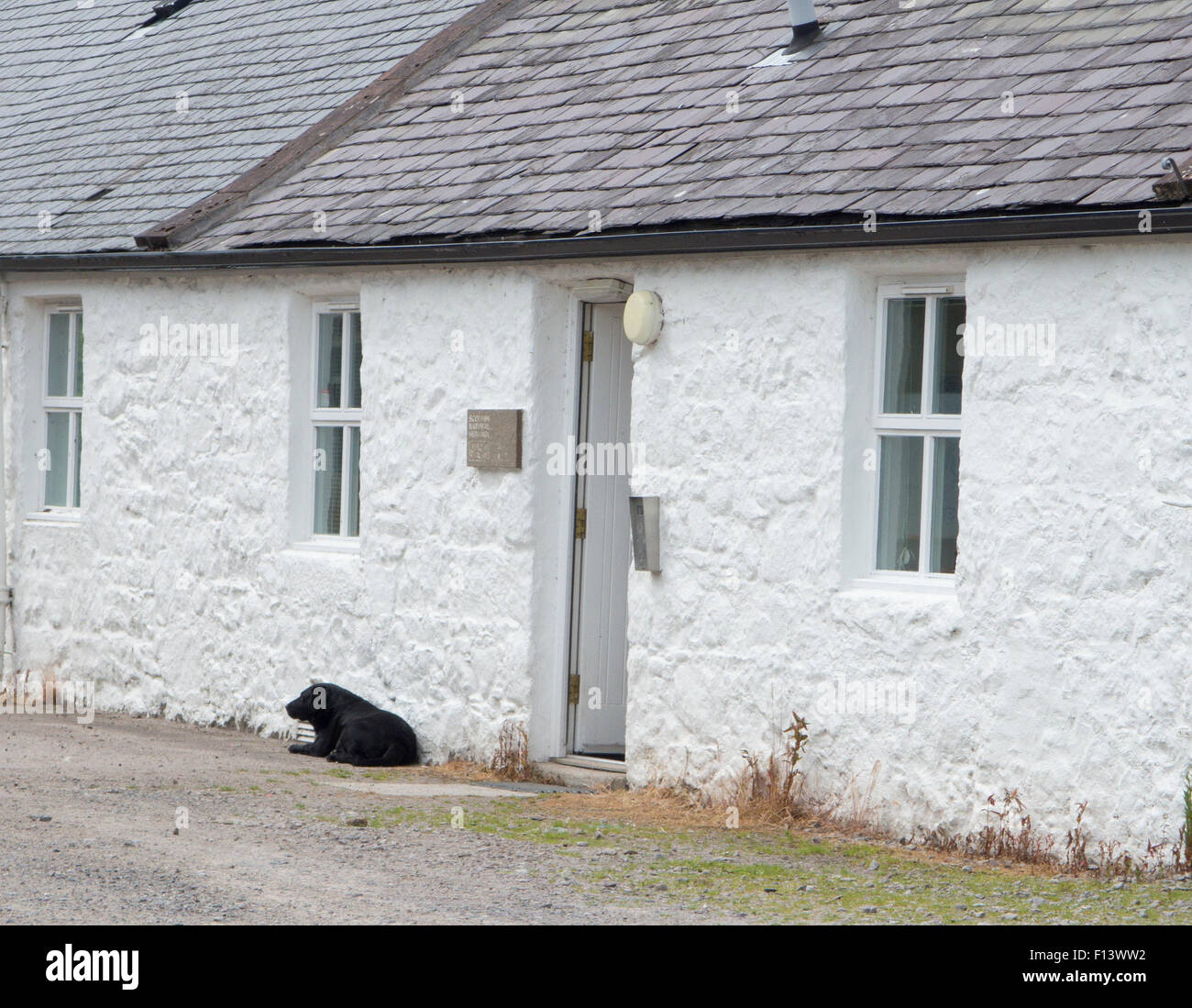 Dromore Farm Visitor Centre, Cairnsmore der Flotte National Nature Reserve, Dumfries & Galloway, Schottland, Großbritannien Stockfoto