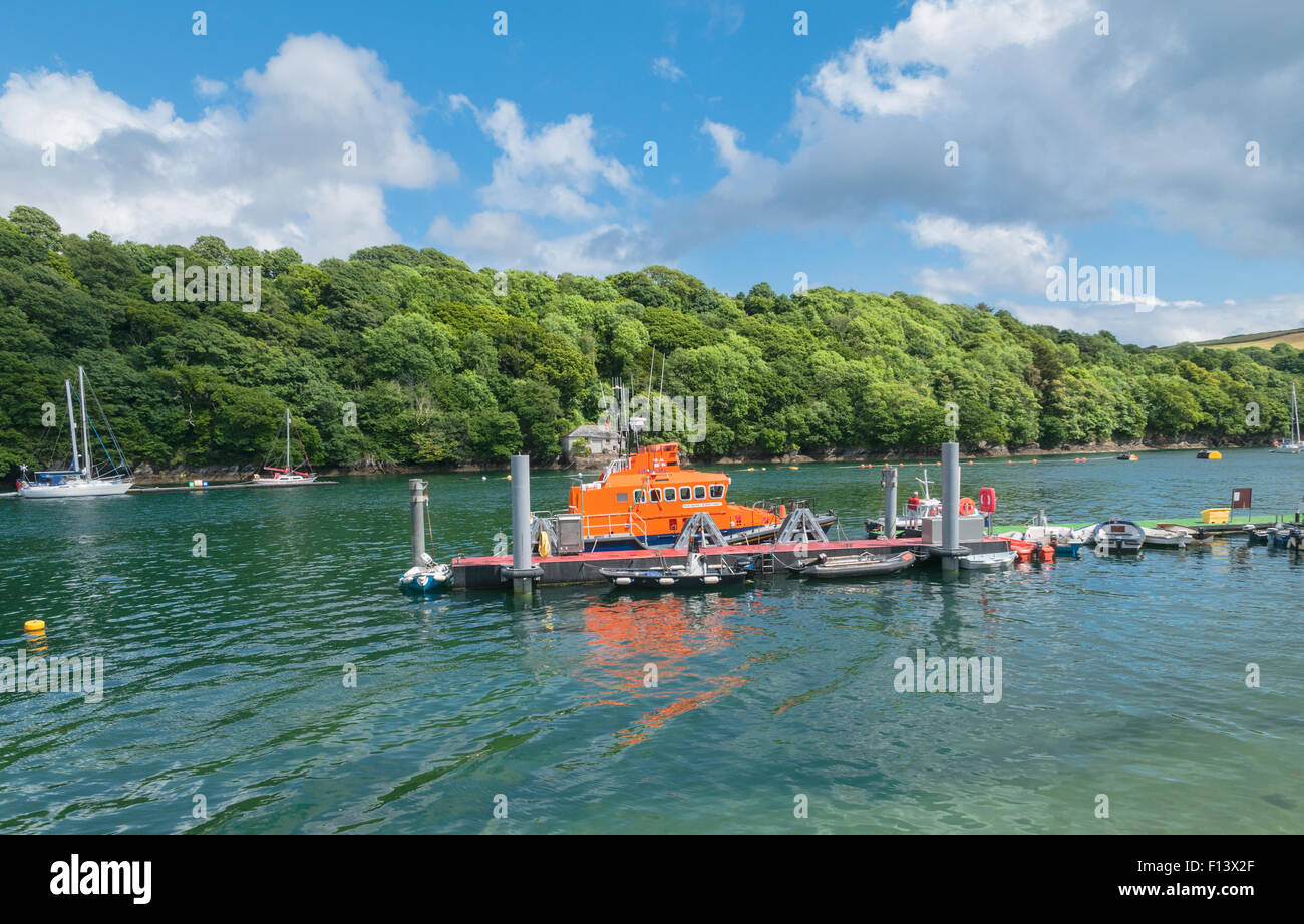 Fowey Rettungsboot "Maurice und Joyce Hardy" Cornwall England Stockfoto