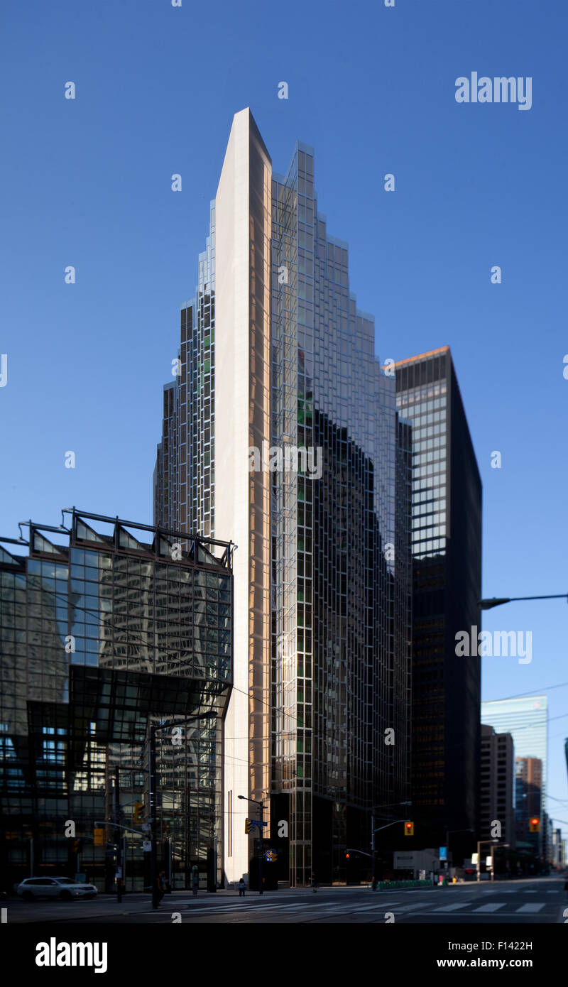 Das Royal Plaza Bankgebäude in Toronto, Kanada Stockfoto