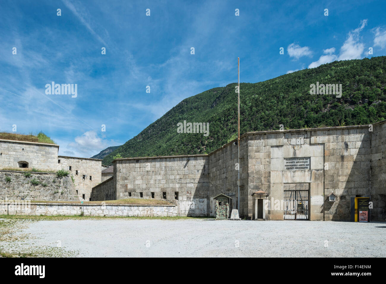 Festung Franzensfeste, jetzt ein Museum, Südtirol, Trentino-Alto Adige, Italien Stockfoto