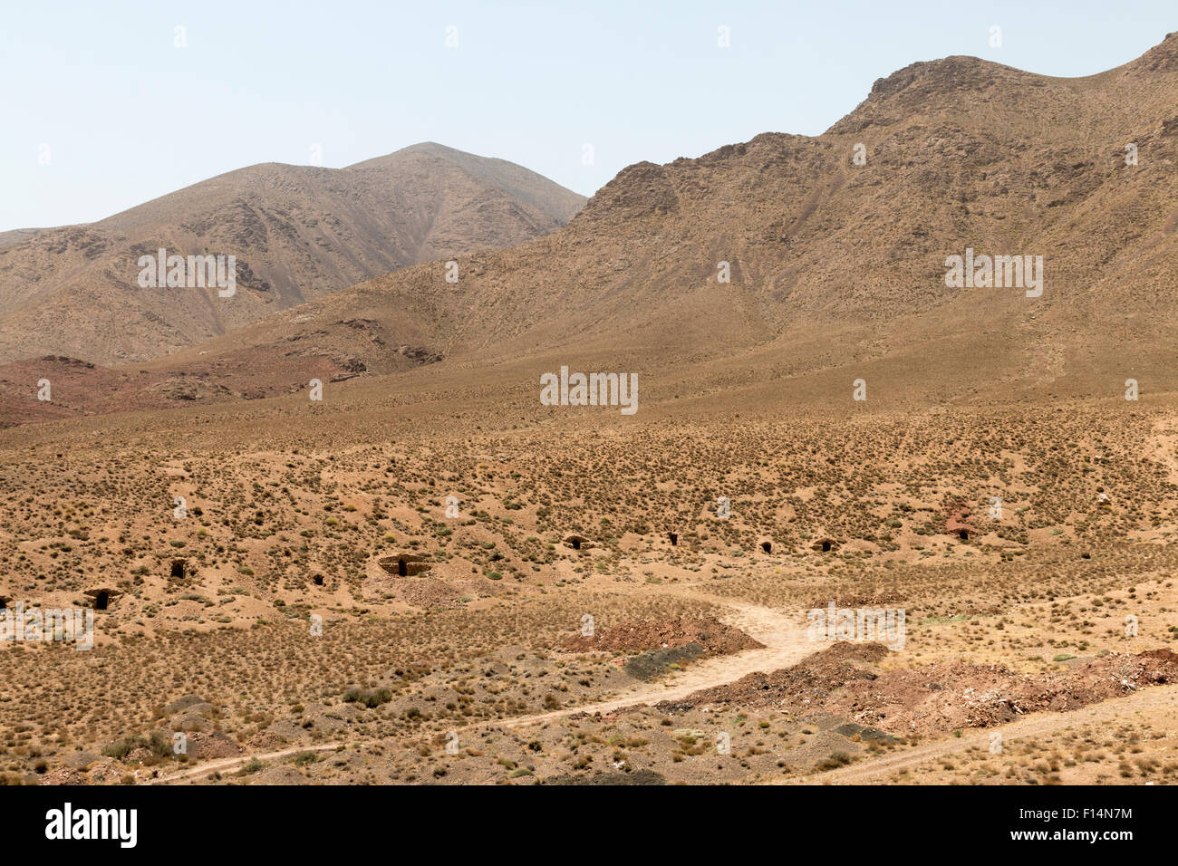 Abyāneh Dorf im Herzen des Iran Stockfoto