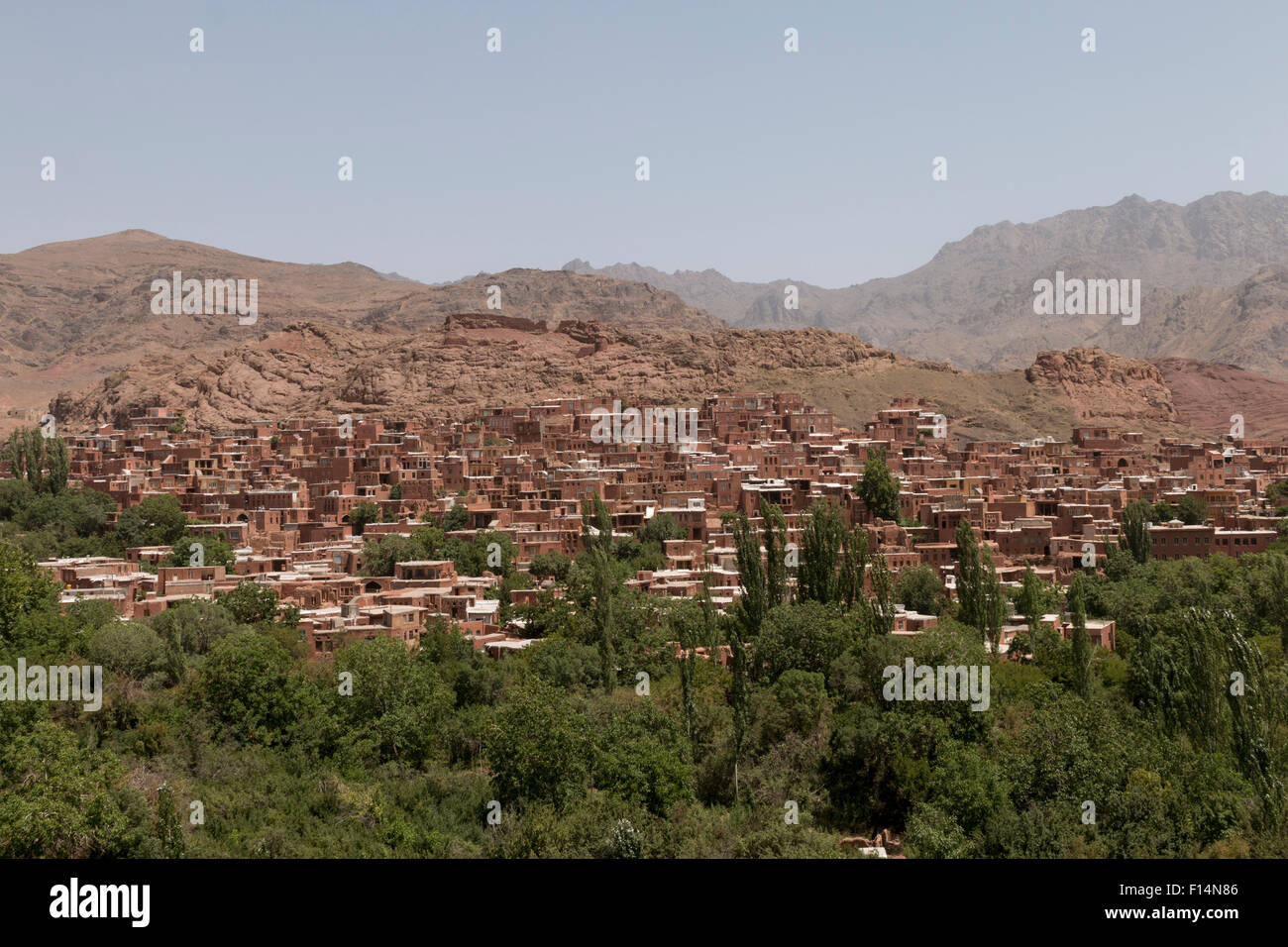 Abyāneh Dorf im Herzen des Iran Stockfoto