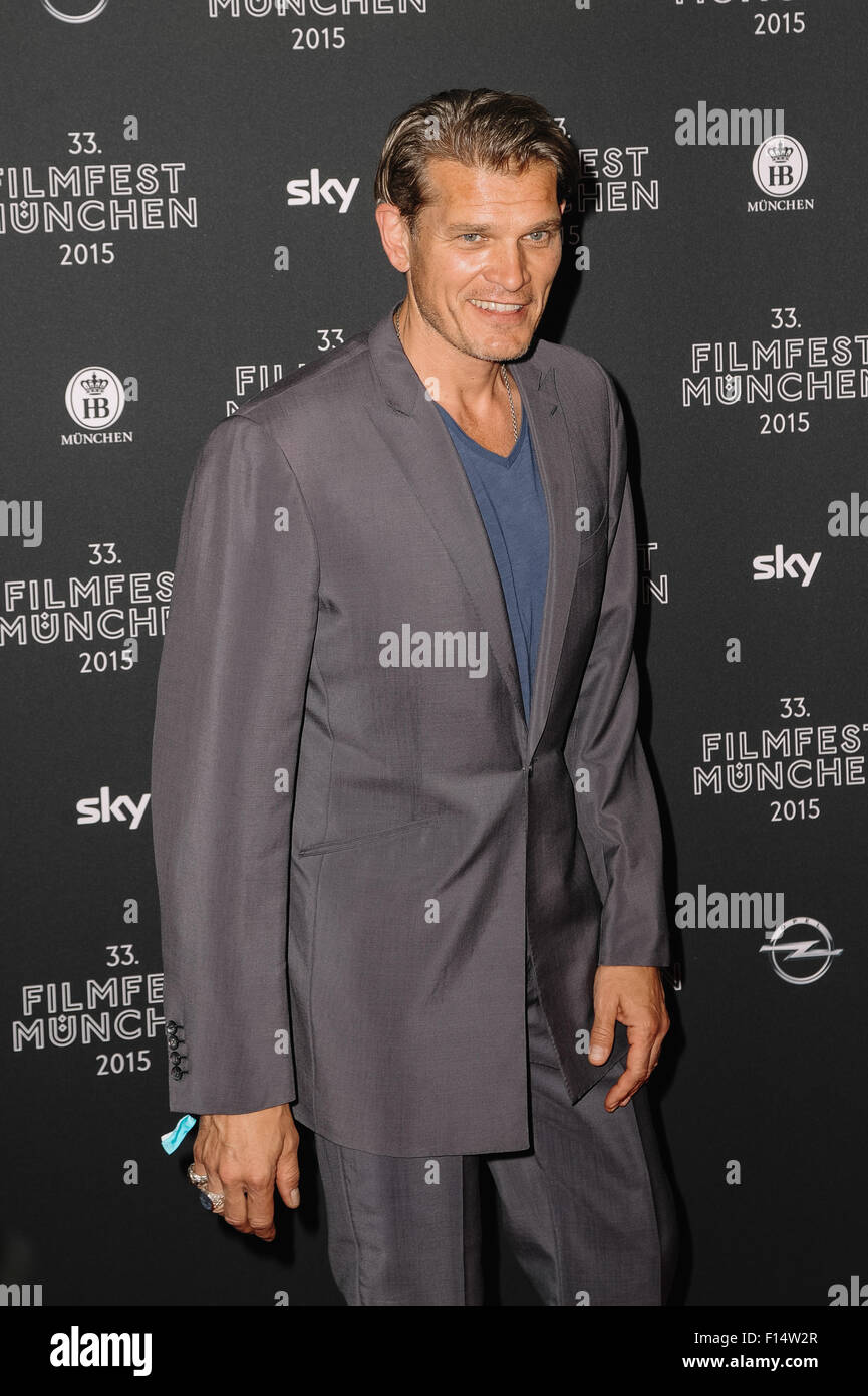 Filmfest München 2015 um Mathaeser Filmpalast - roten Teppich Ankünfte mit Eröffnung: Götz Otto, Götz Otto wo: München wenn: 26. Juni 2015 Stockfoto
