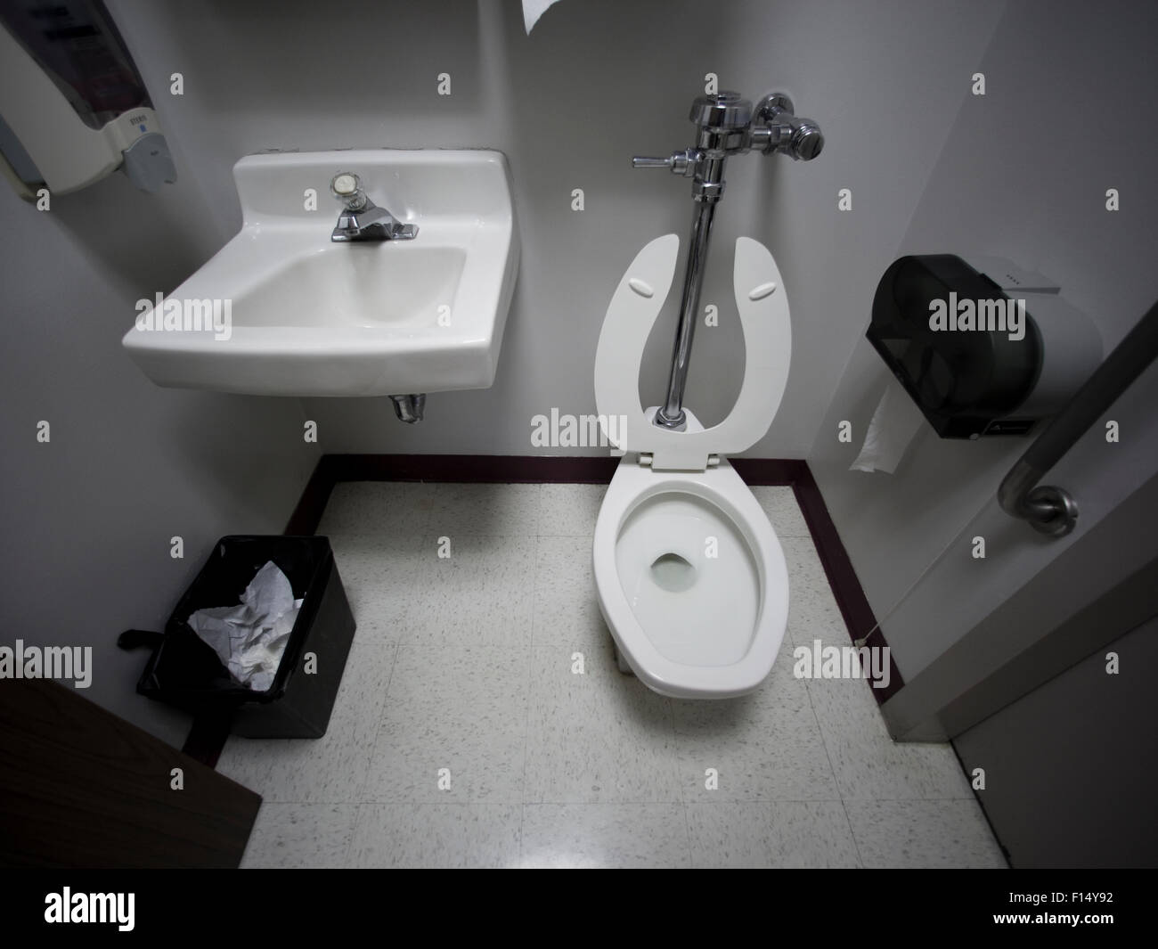 USA, Utah, Payson, Krankenhaus-Toilette Stockfotografie - Alamy