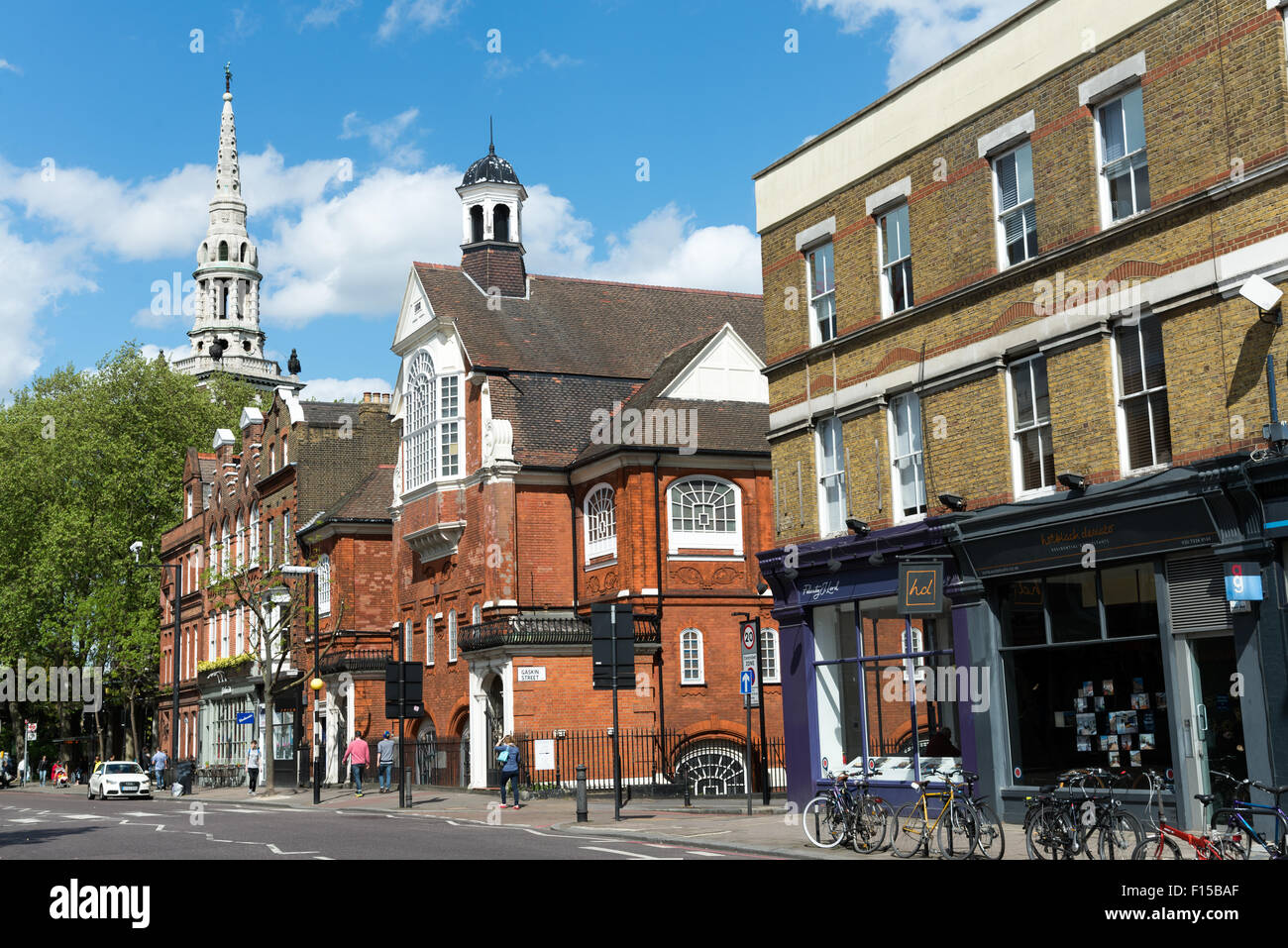 Upper Street, Islington, London, England, Vereinigtes Königreich Stockfoto