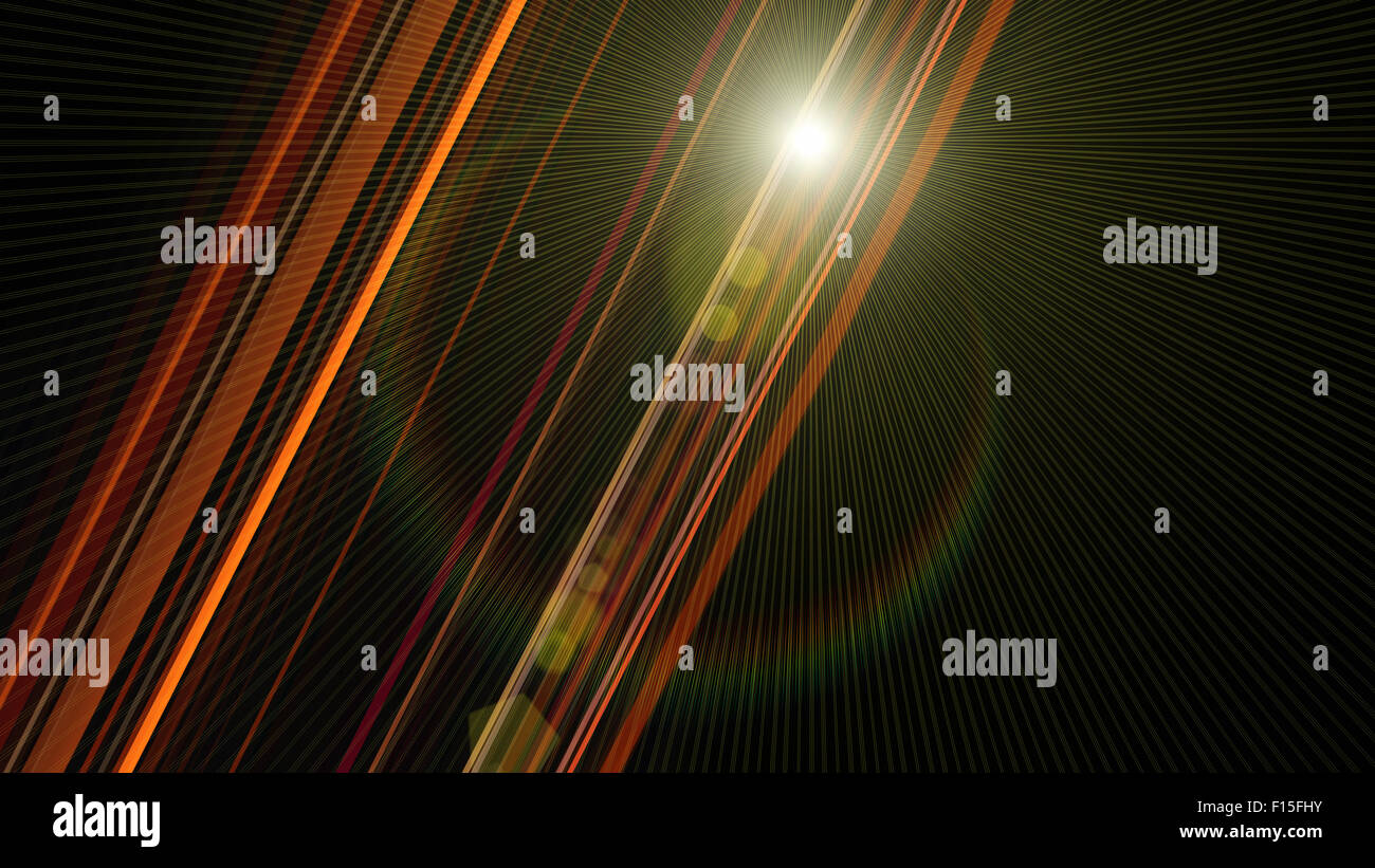 Futuristische stripe Hintergrund Design mit leuchtenden Leds Stockfoto