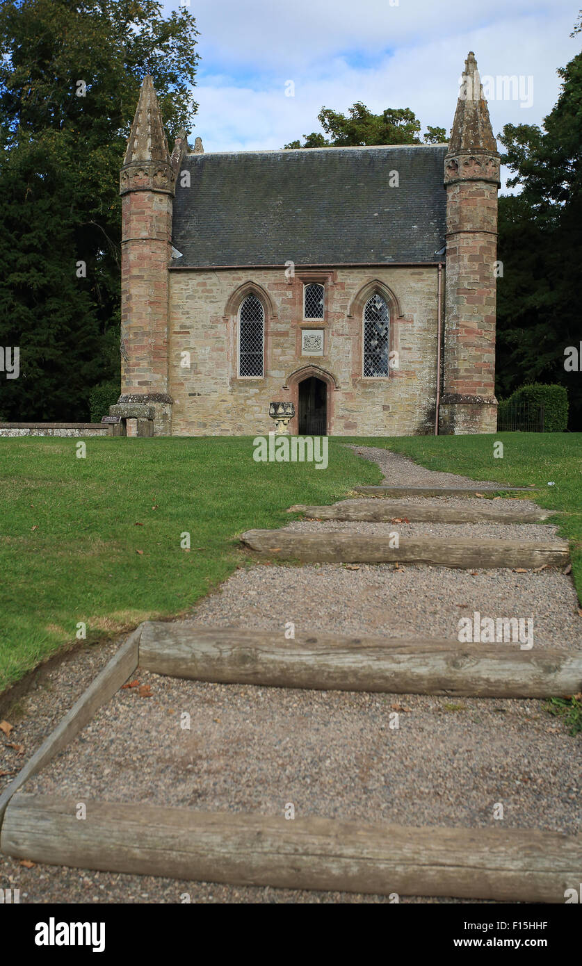 Fraglich oder 'Boot' Hill, Scone Palace, Perthshire, Schottland Stockfoto