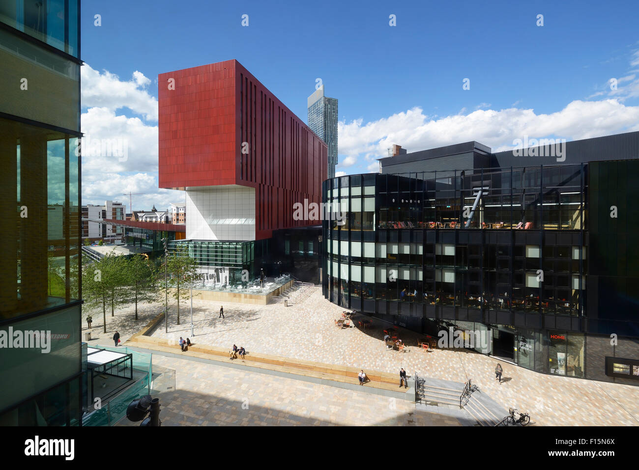 HOME-Zentrum für Kunst, Theater und Film im Stadtzentrum von Manchester UK Stockfoto