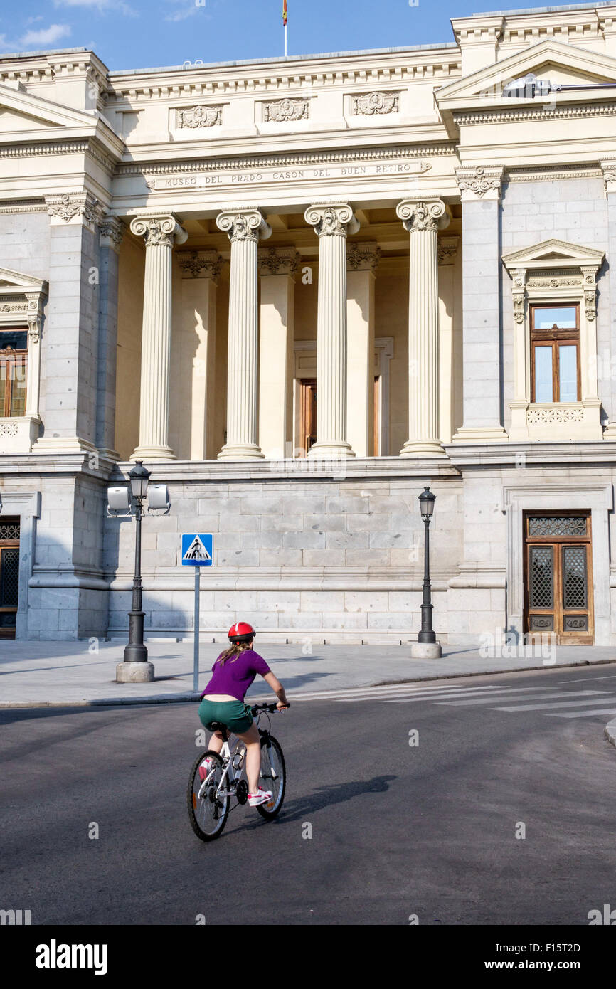 Madrid Spanien,Europa,Spanisch,Hispanic,Retiro,Paseo del Prado,Museo del Prado Cason del Buen Retiro,AR Stockfoto