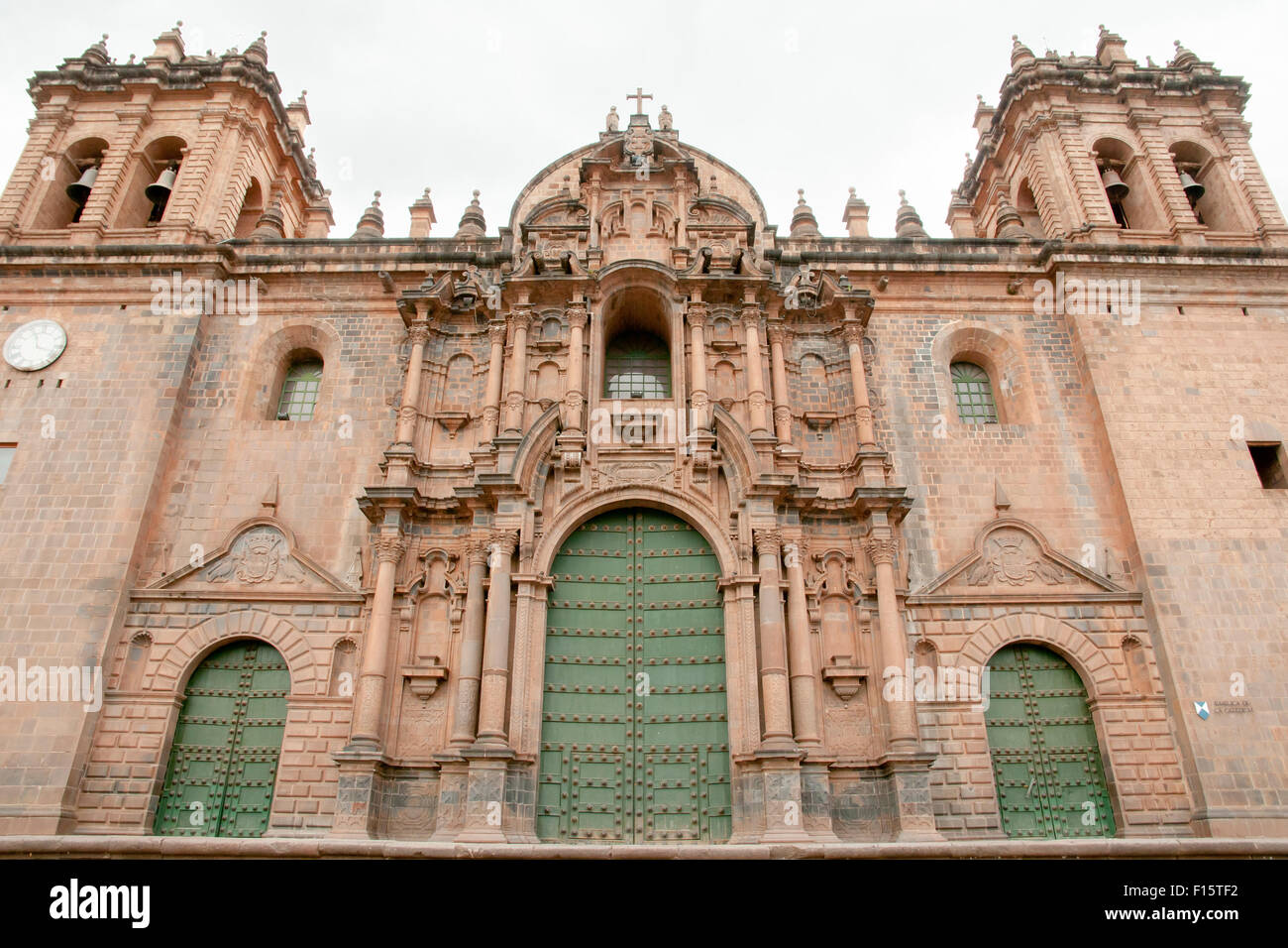 Santo Domingo Dom - Cusco - Peru Stockfoto