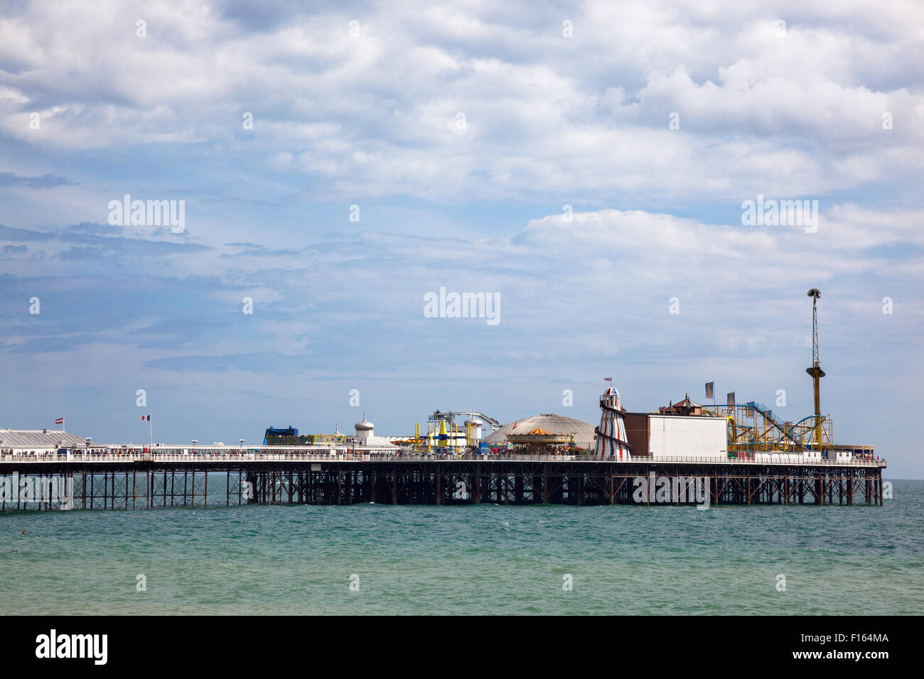 Brighton Pier in Brighton, UK Stockfoto