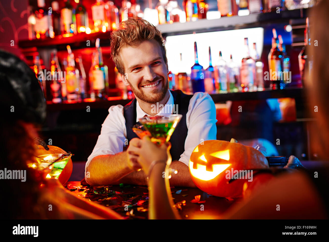 Flirten barkeeper