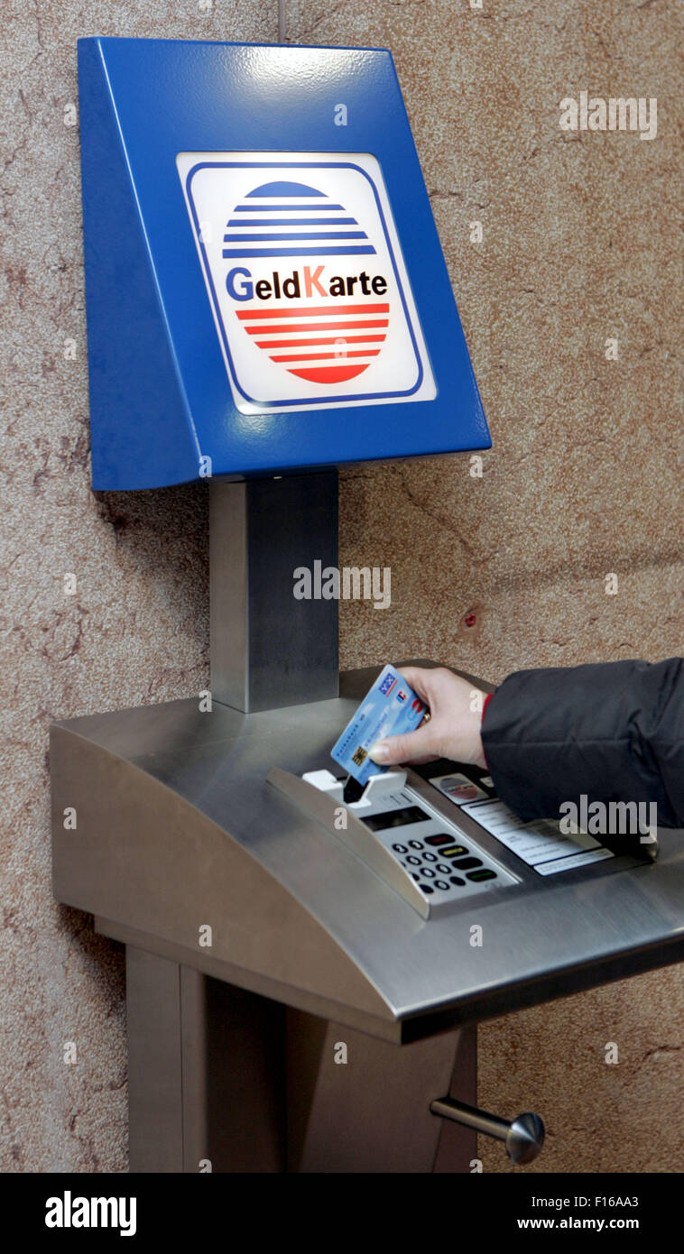 Cash-Karte Stockfoto