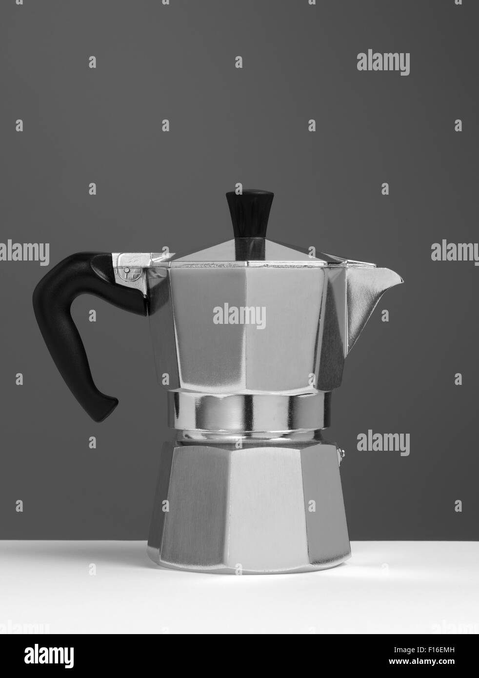 Italienische Kaffeemaschine Stockfoto