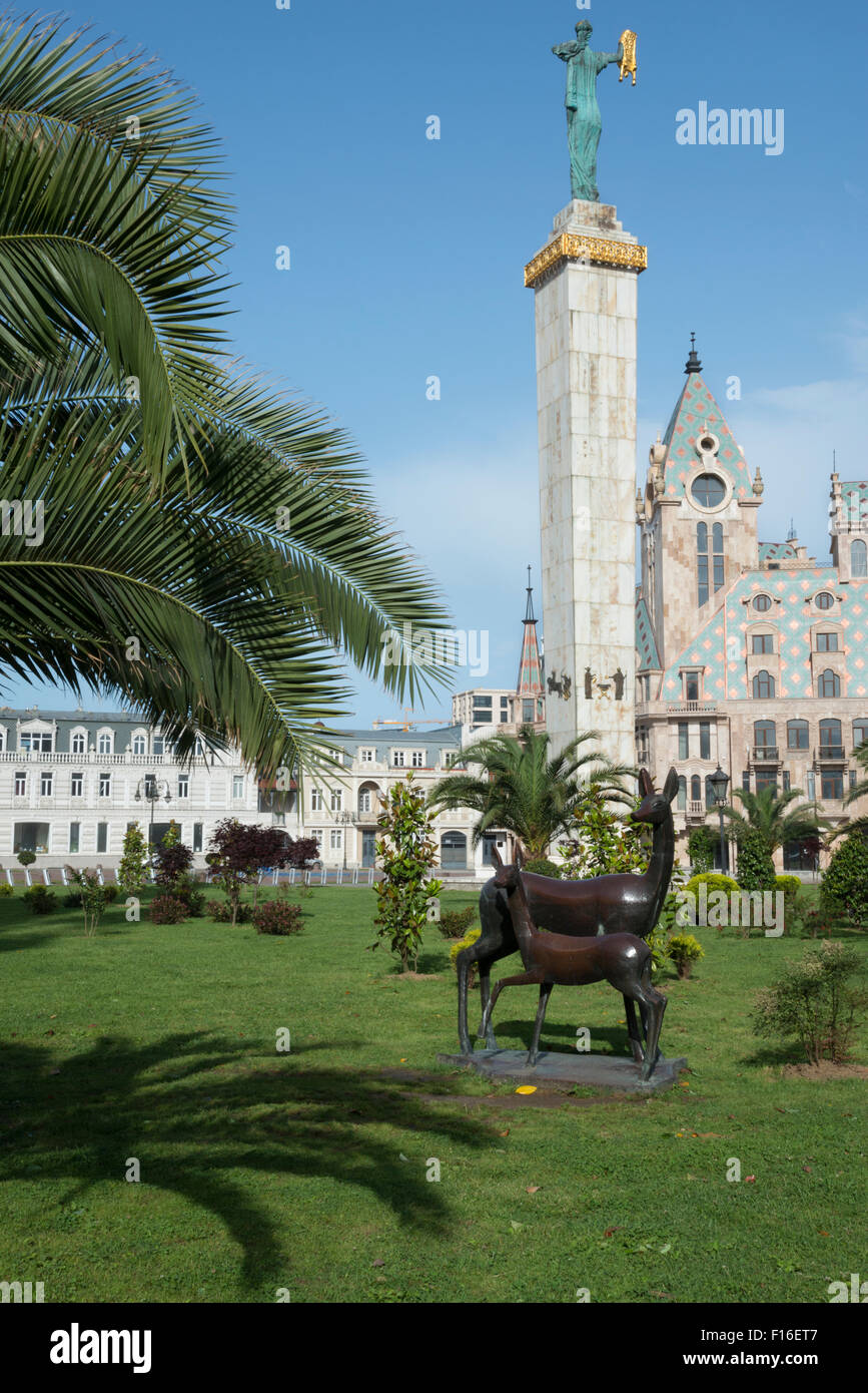 Piazza. Batumi. Georgien. Stockfoto