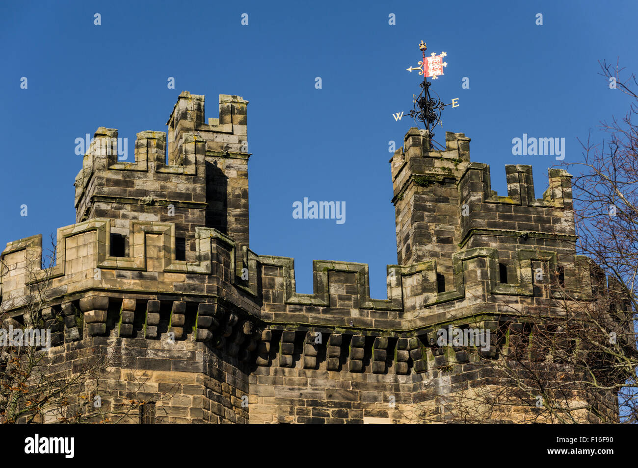 Lancaster Castle Stockfoto