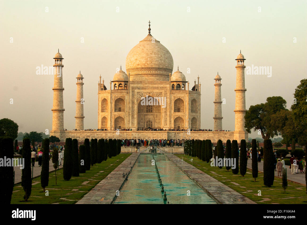 Taj Mahal, Agra, Indien Stockfoto