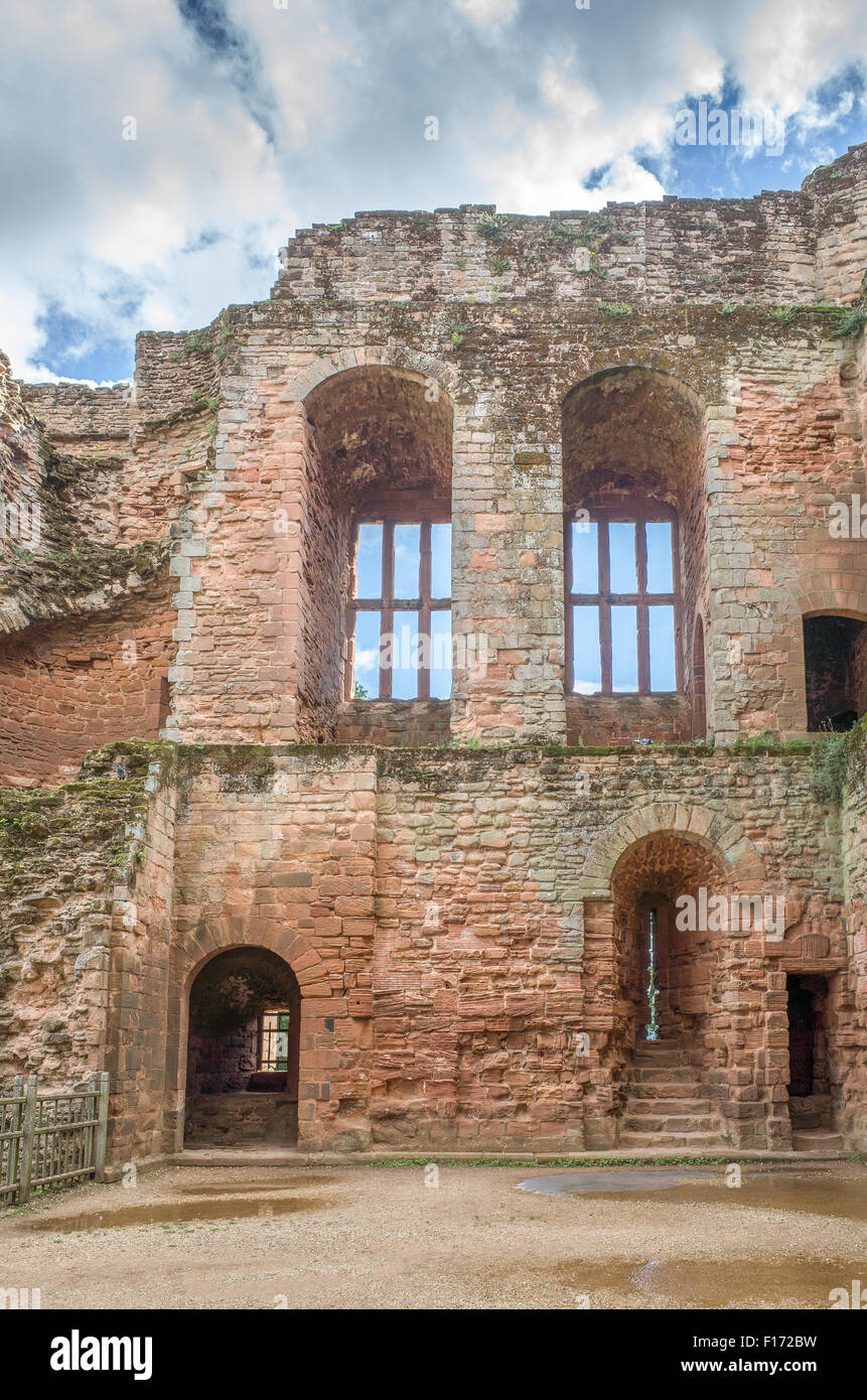 Kenilworth Castle, England. Stockfoto