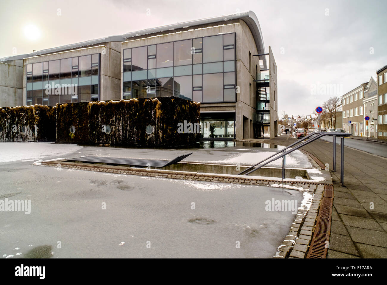 Rathaus von Reykjavik. Island Stockfoto