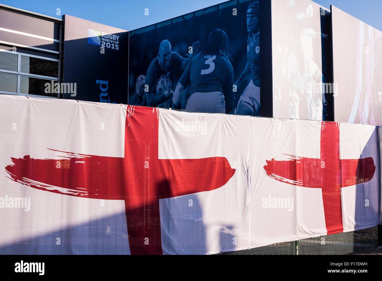 Twickenham Rugby Stadium, London, England, Großbritannien Stockfoto