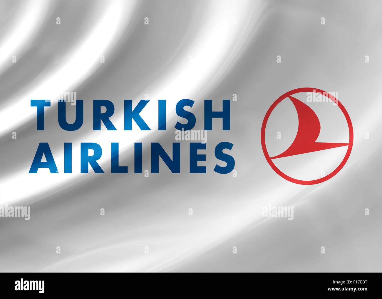 Turkish Airlines logo Symbol Flagge emblem Zeichen Stockfotografie - Alamy