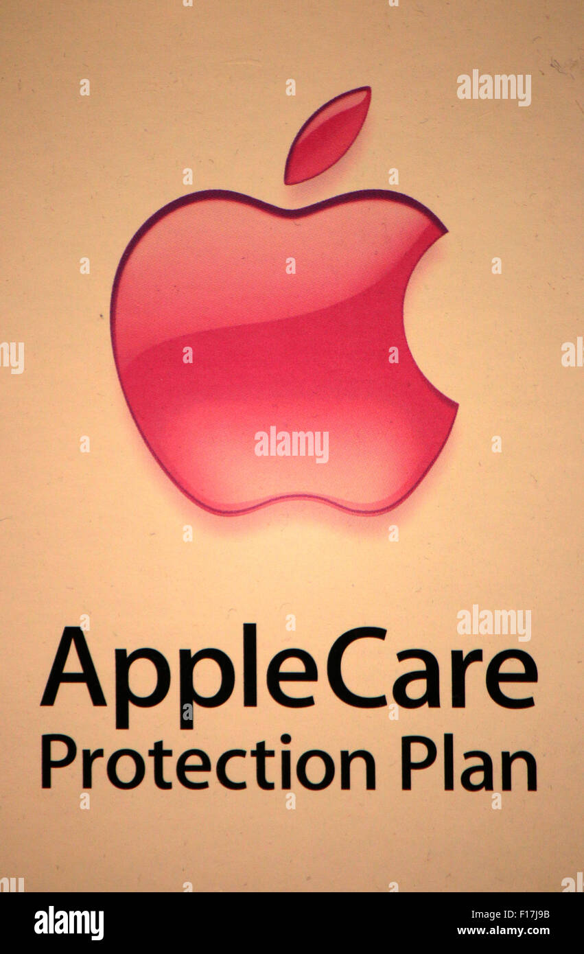 Markennamen: "Apple Care Protection Plan", Berlin. Stockfoto