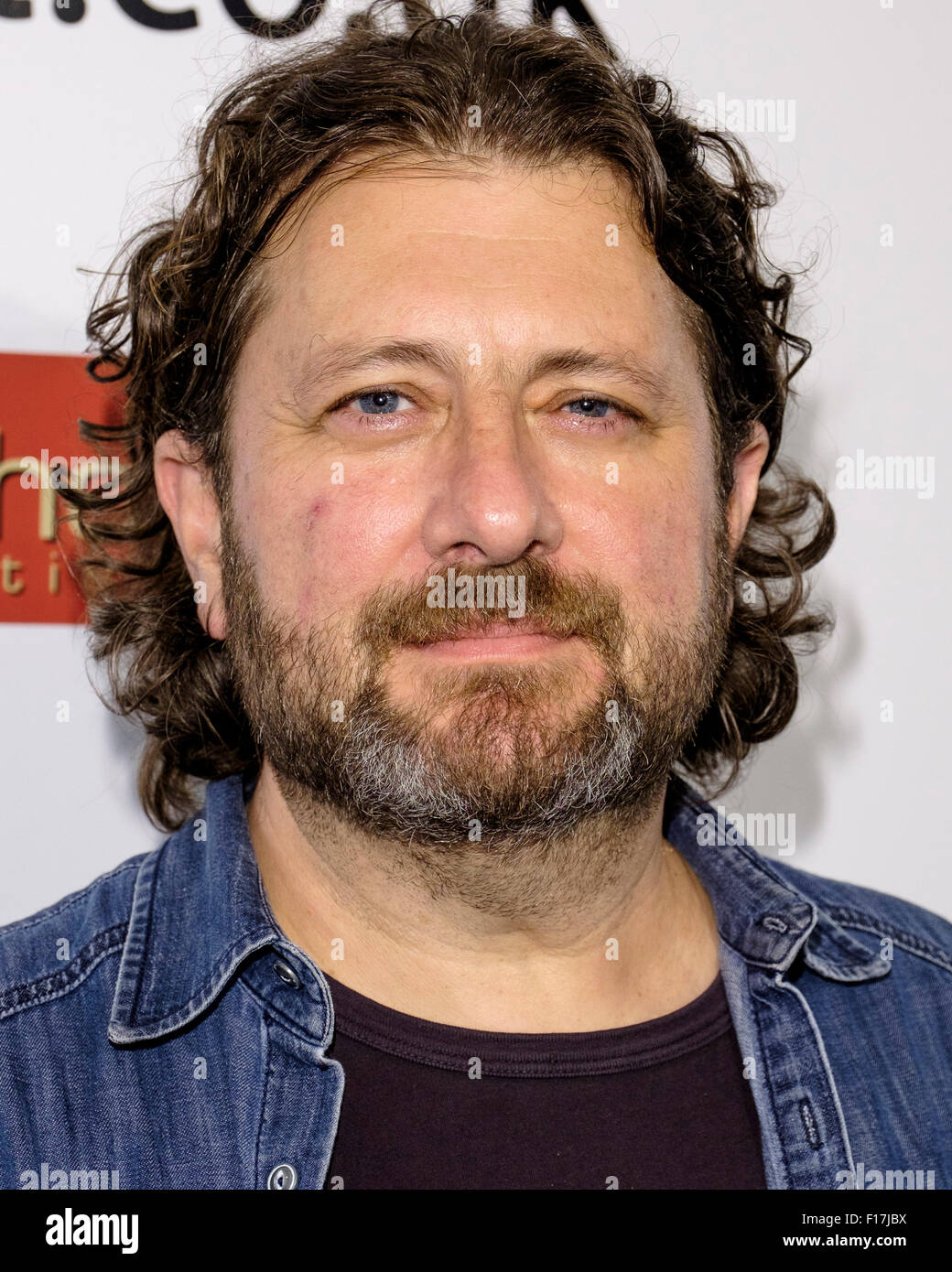 Regisseur Bernard Rose besucht die Frightfest 2015 auf 29.08.2015 at The VUE West End, London. Die UK-Premiere von Frankenstein. Bild von Julie Edwards/Alamy Live-Nachrichten Stockfoto