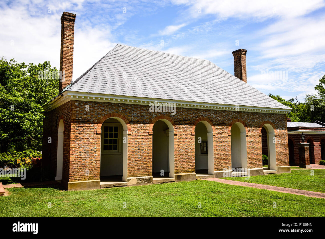 King William County Courthouse, King William, Virginia Stockfoto