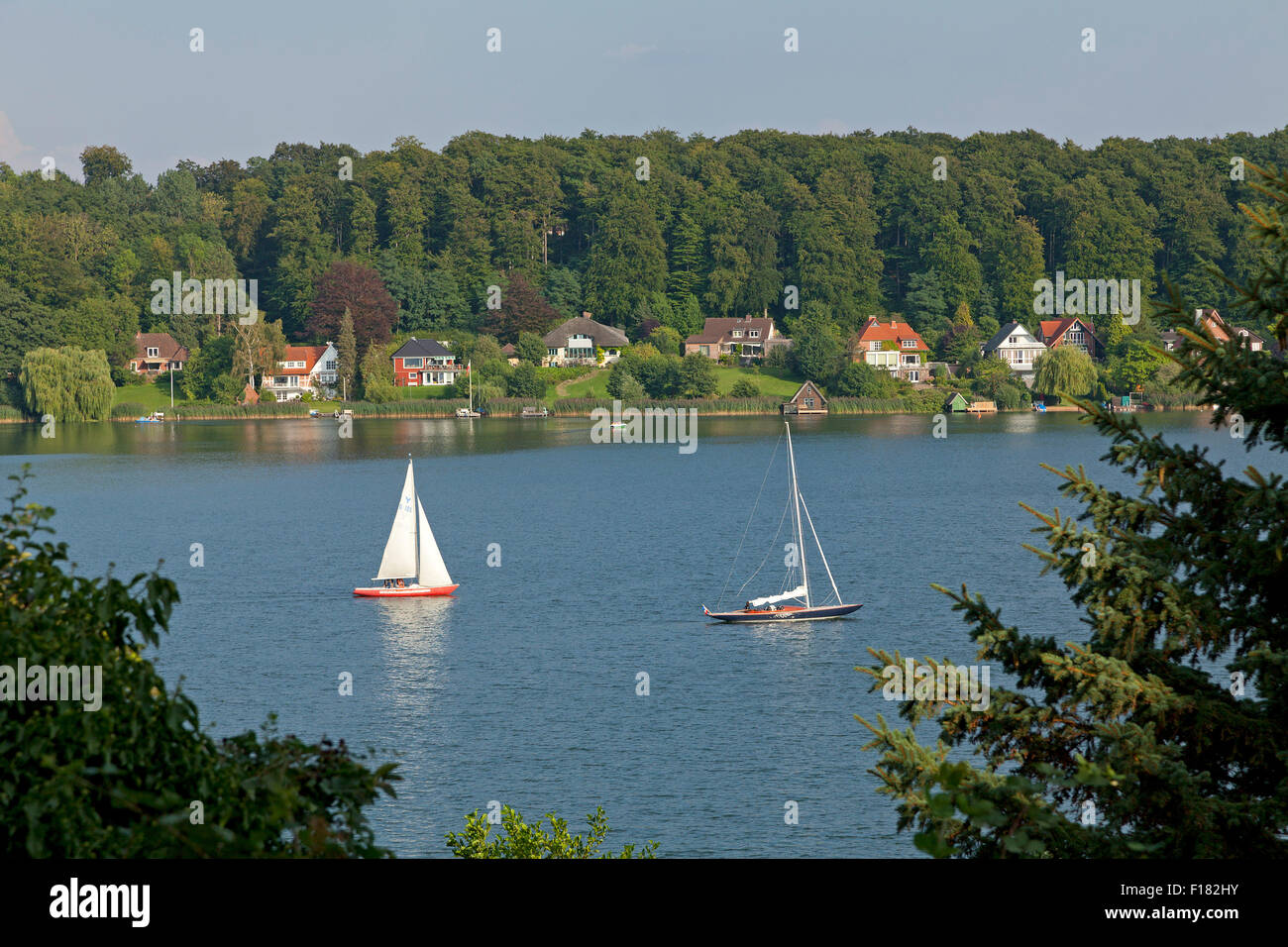 Domsee (Cathedral Lake) Ratzeburg, Schleswig-Holstein, Deutschland Stockfoto