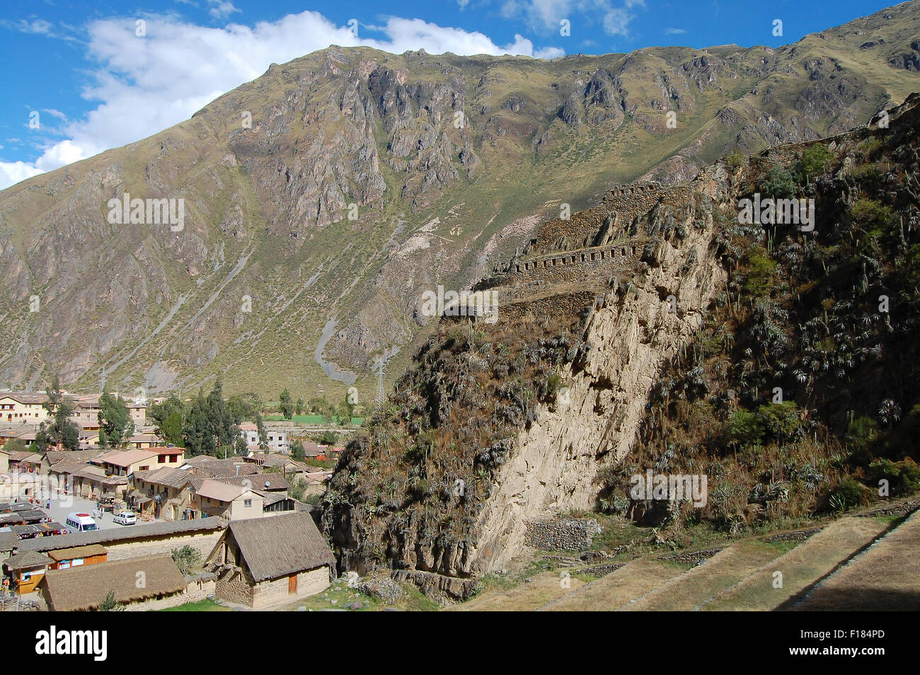 Ollantaytambo - Peru Stockfoto