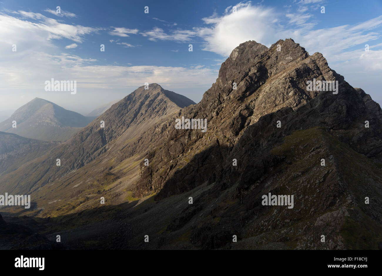 Clach Glas, die Cuillin Isle Of Skye, Schottland, Großbritannien Stockfoto