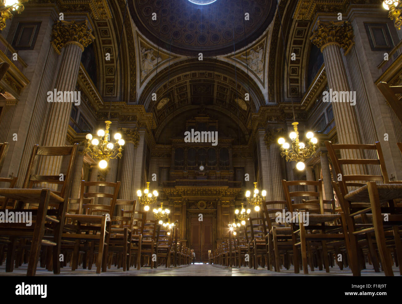 Église De La Madeleine, Paris, Frankreich. Stockfoto