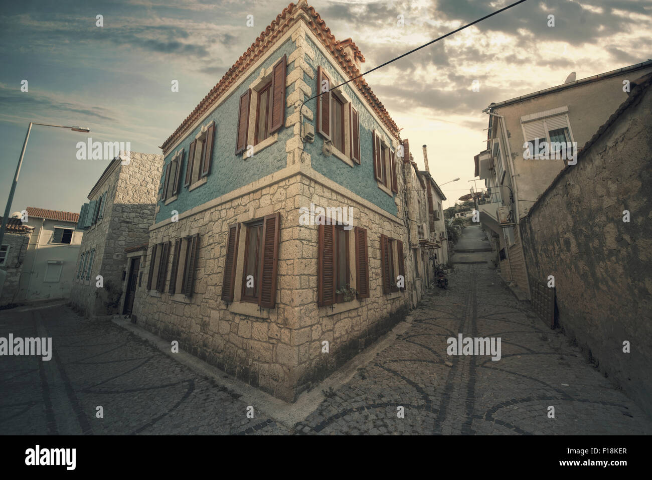 Gassen der Altstadt Stockfoto