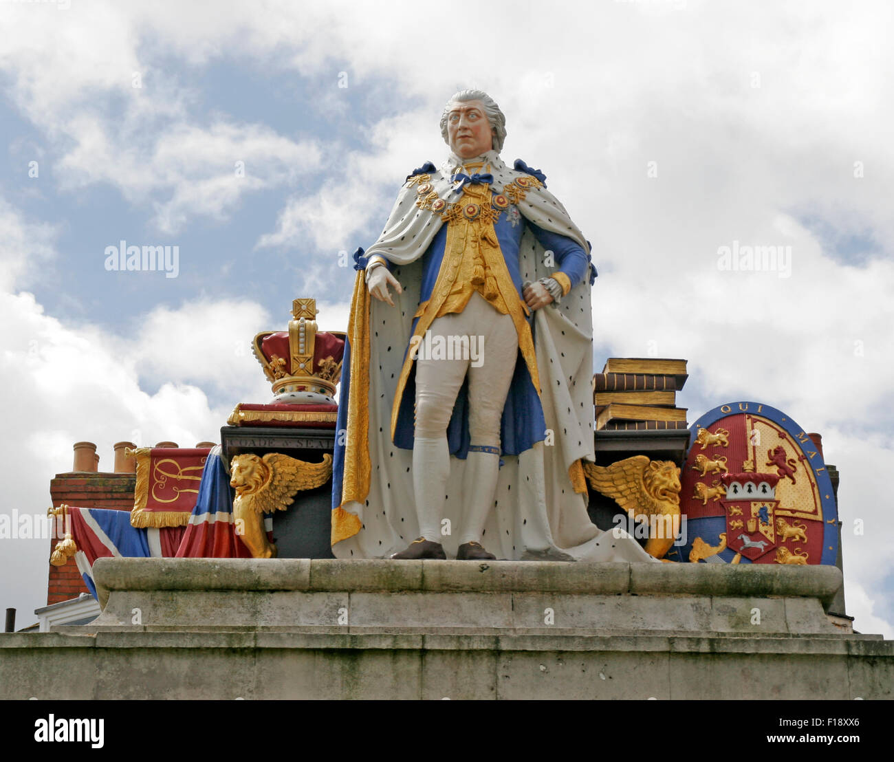 George III Statue Weymouth Dorset England UK Stockfoto