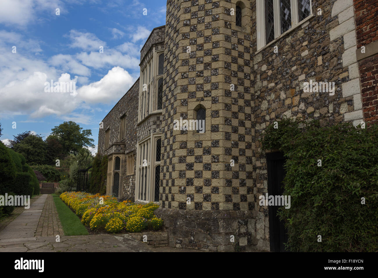 Halle Platz Haus im Großraum London Bexley Stockfoto
