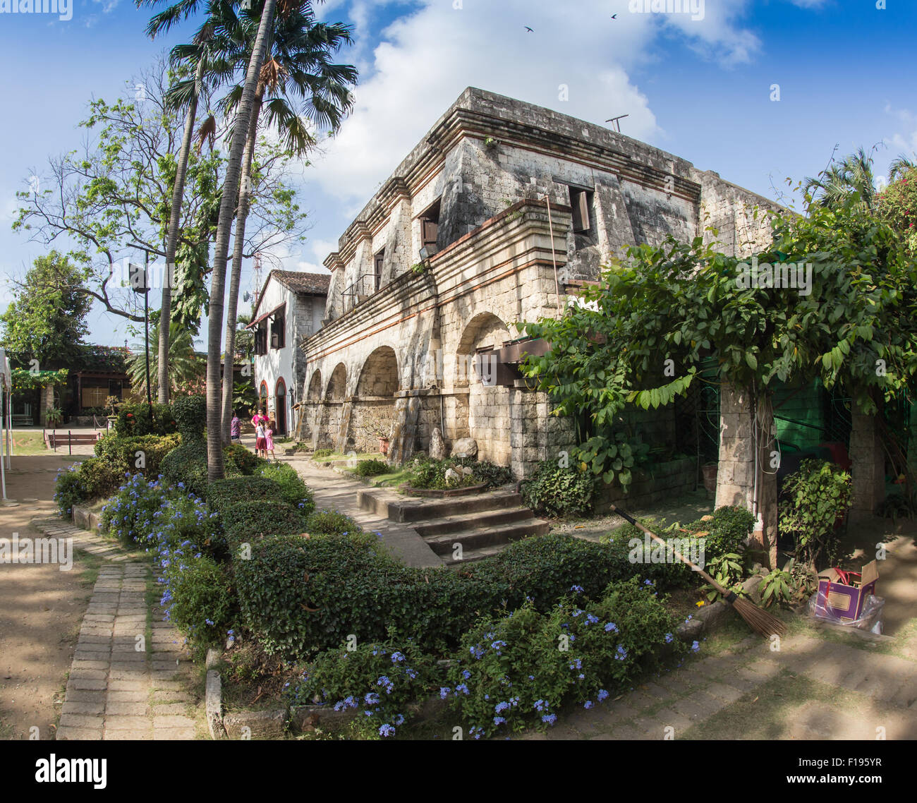 Fort Santiago, Stadtteil Intramuros Manila auf den Philippinen. Stockfoto