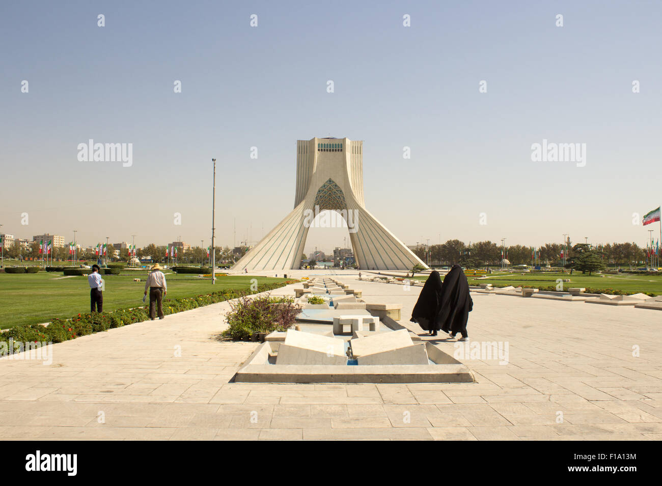 Azadi-Turm Stockfoto