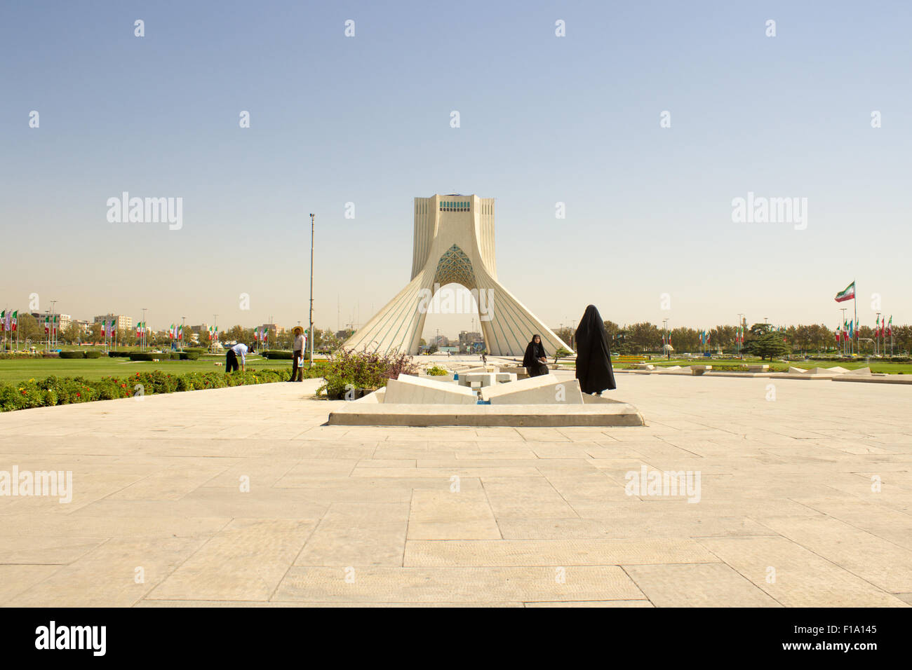 Azadi-Turm Stockfoto