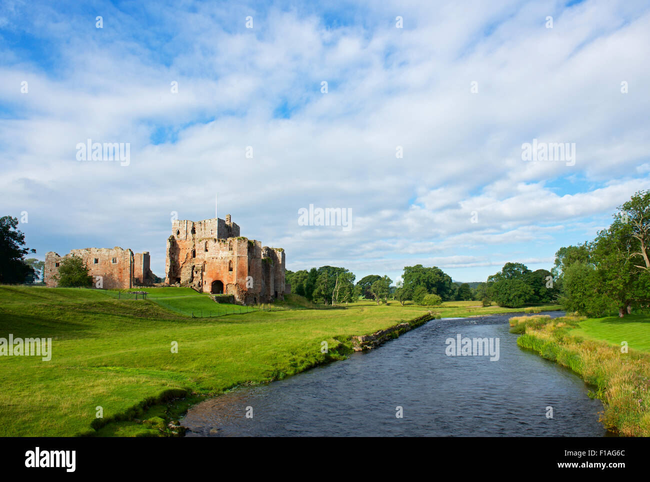 Brougham Castle, in der Nähe von Penrith, Cumbria, England UK Stockfoto