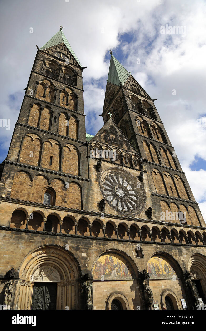 Bremen, Deutschland, der Dom St. Petri Stockfoto