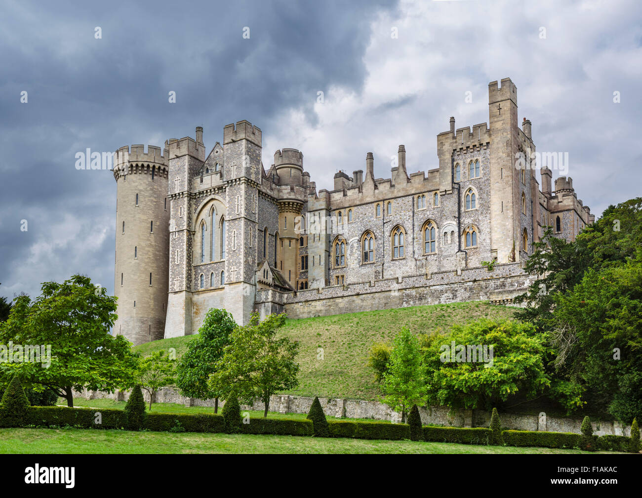 Arundel Castle, Arundel, West Sussex, England, UK Stockfoto
