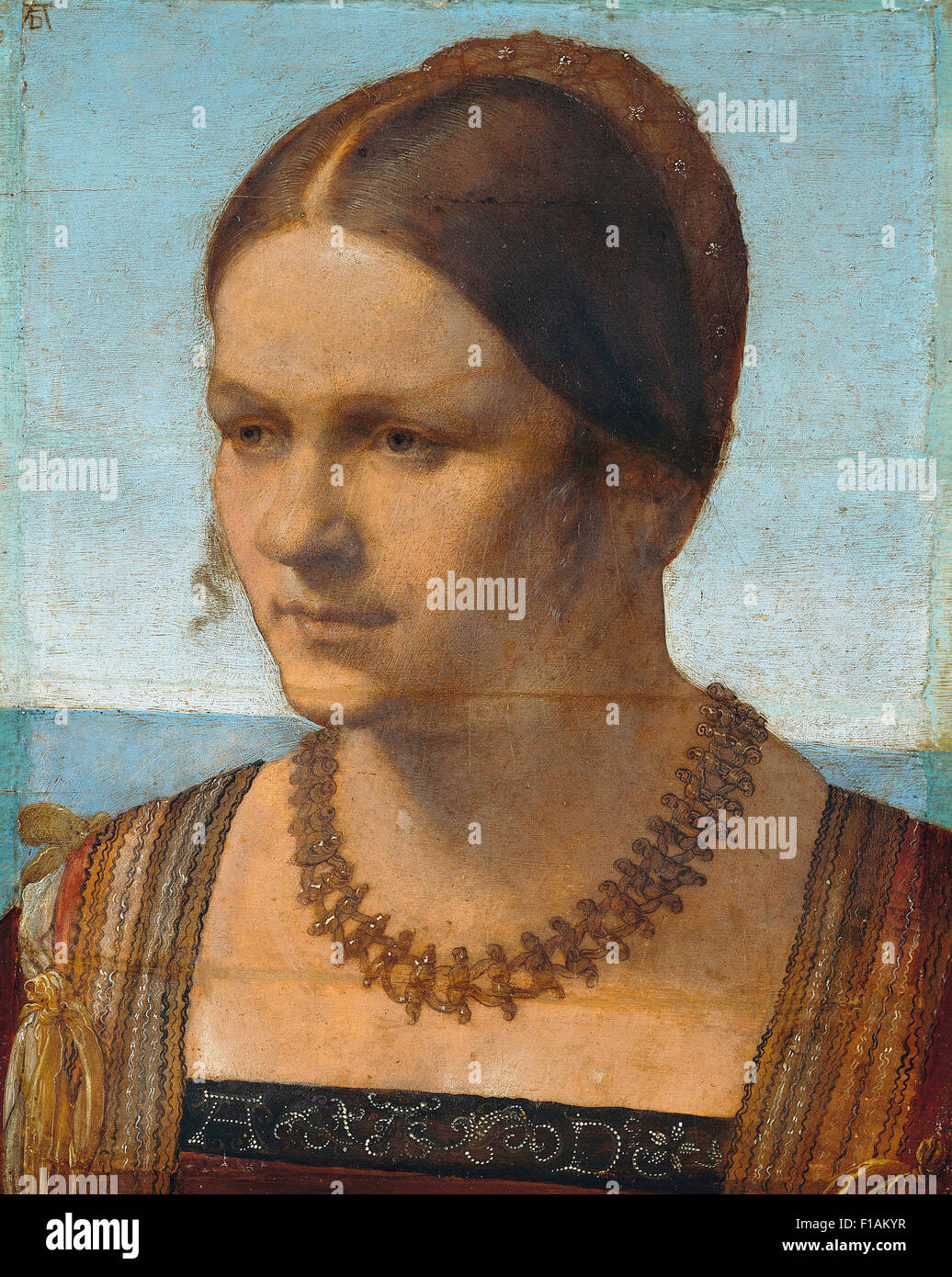 Albrecht Dürer - Portrait einer jungen venezianischen Dame Stockfoto