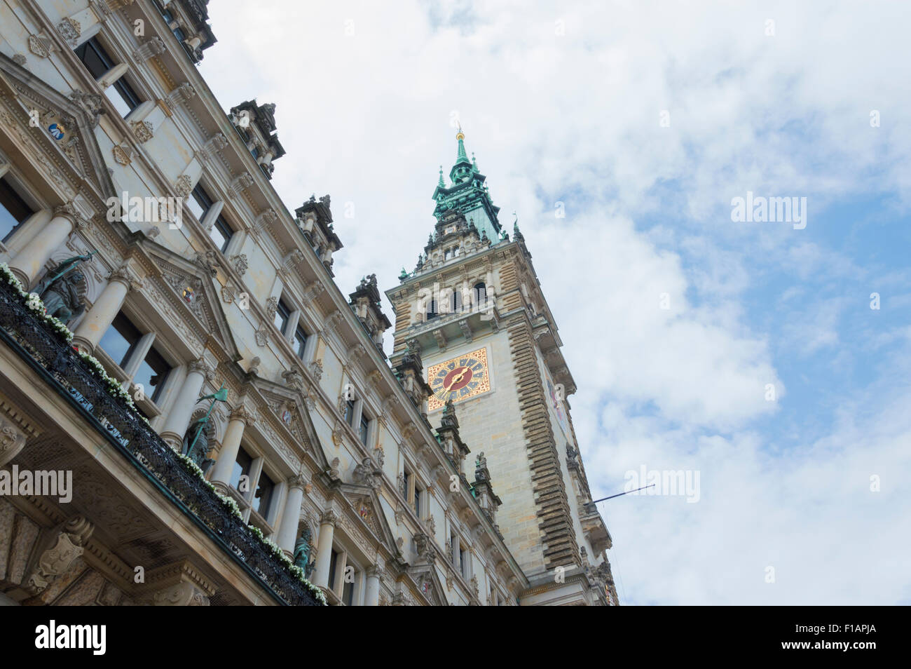 Civic Uhrturm Stockfoto