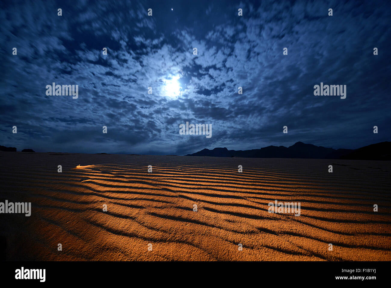 Wüste Landschaft Sammlung Stockfoto