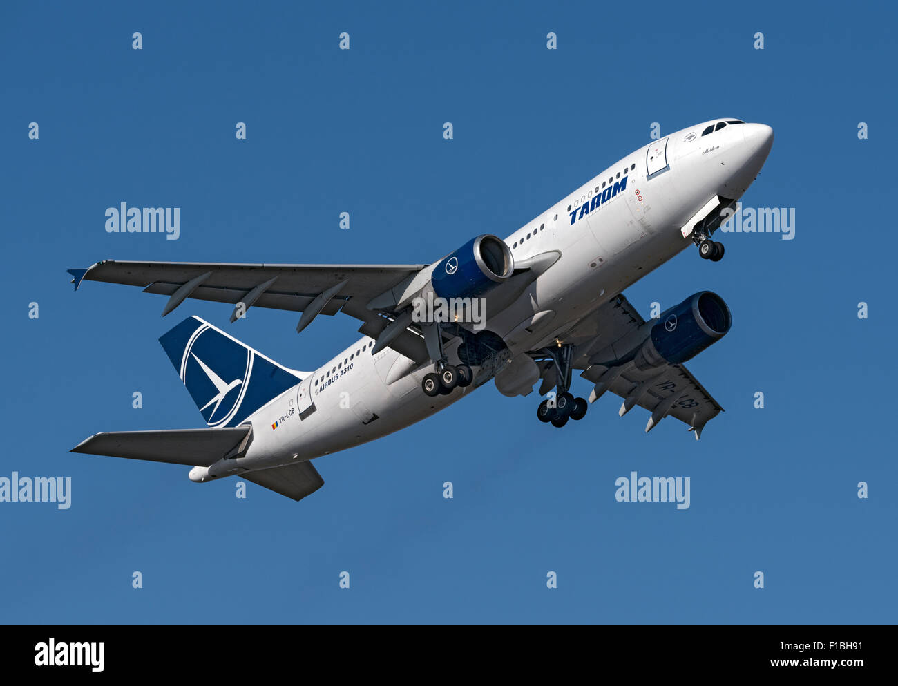 Berlin, Deutschland, Verkehrsflugzeuge Tarom Stockfoto