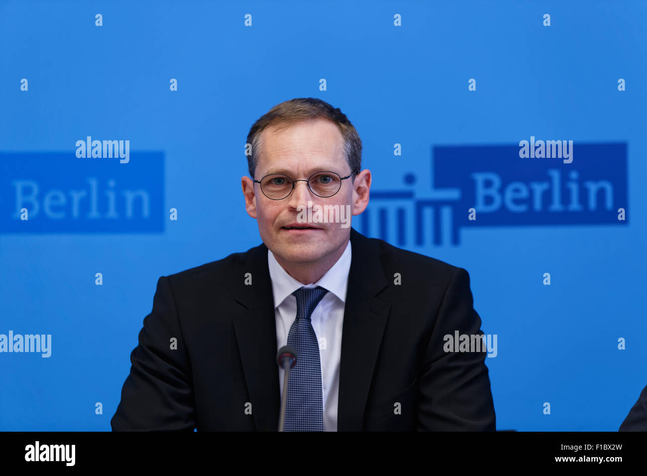 Berlin, Deutschland, Michael Mueller, SPD, regierende Bürgermeister von Berlin Stockfoto
